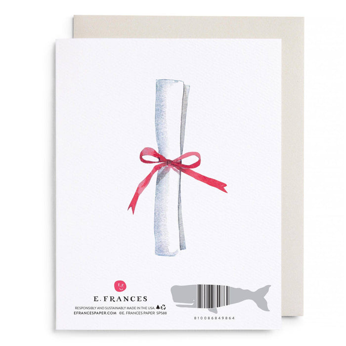 Best Hat Ever Graduation Greeting Card