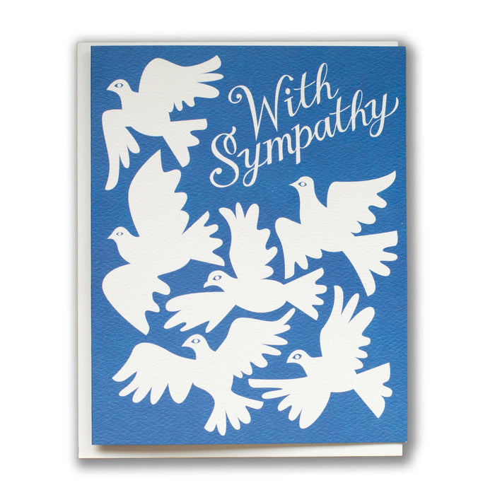 Mourning Doves - Sympathy Note Card