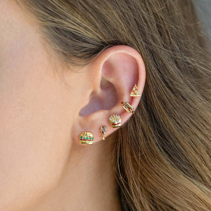 Hot Dog Studs: Gold