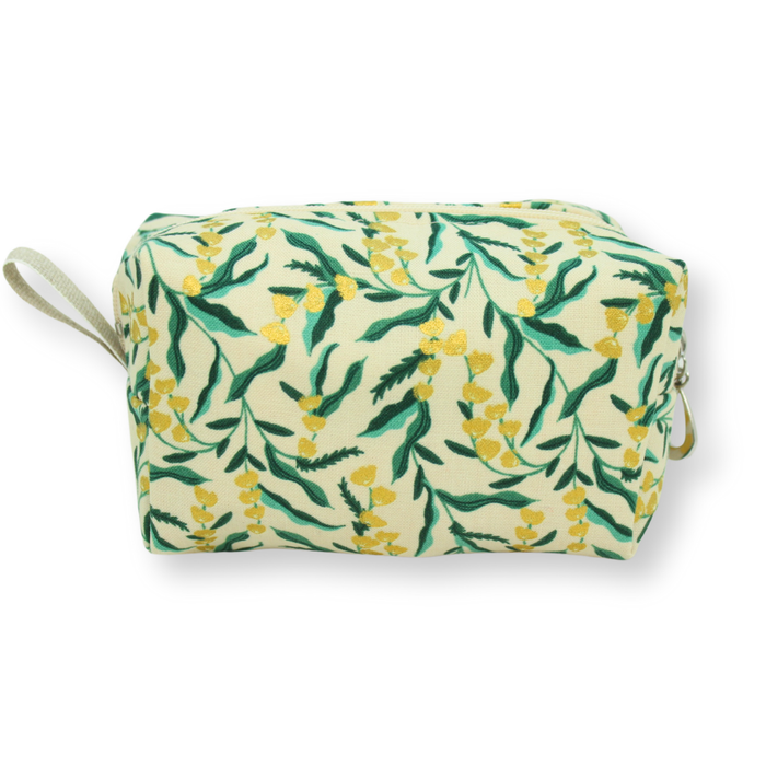 Metallic Dopp Kit Small: 604 | Vintage Blossom Blue / Small