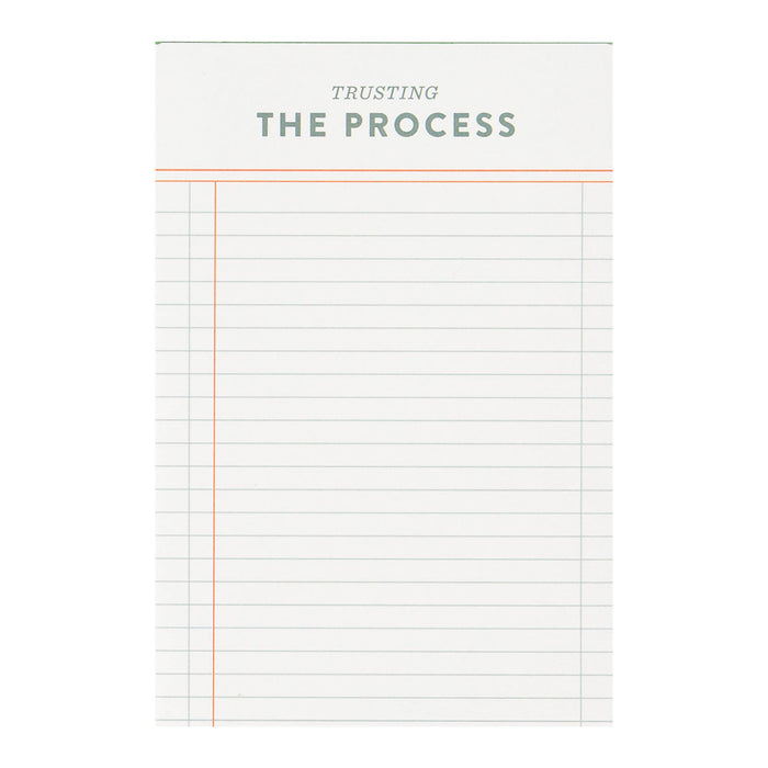 Trusting the Process 4x6 Notepad