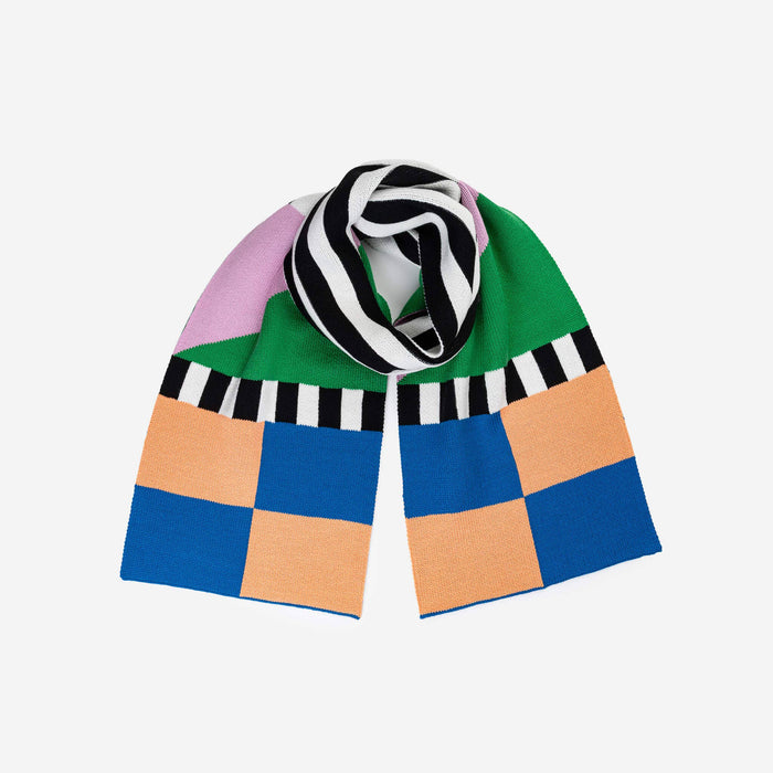 Kite Big Scarf: Rust Lime