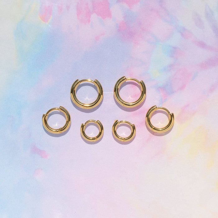 Angel City Hoop Set: Gold