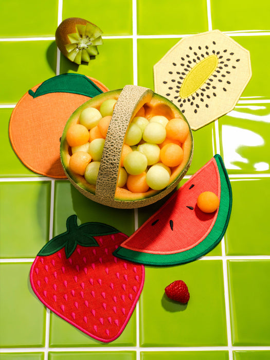✨NEW✨ Fruit Salad Cocktail Napkins - Set Of 4