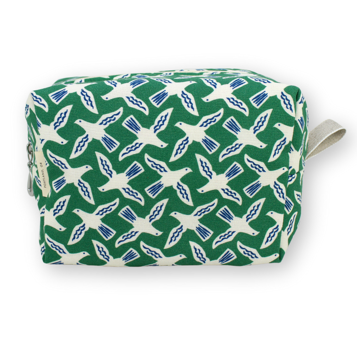 The Medium Dopp Kit: Navy Floral / Medium