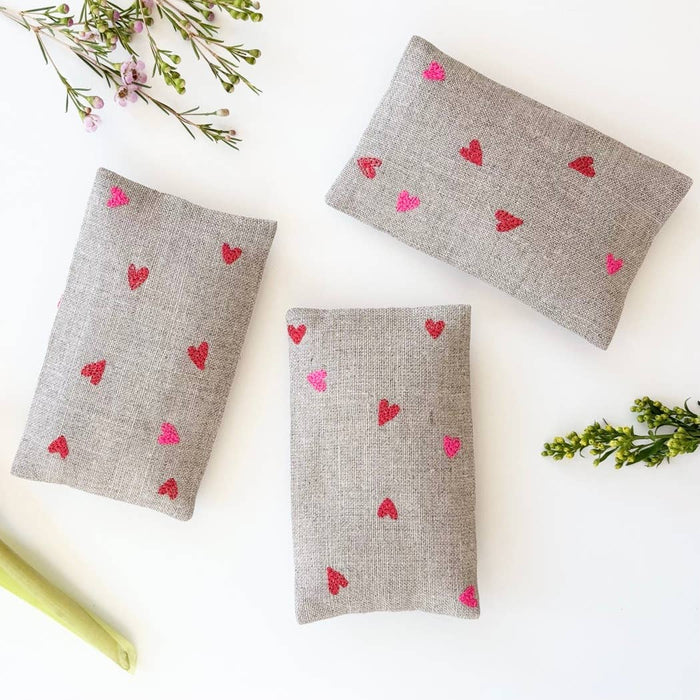 Micro Hearts Sachet Set 