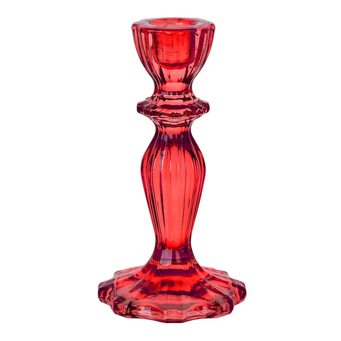 Warm Glass Candle Holders, asstd
