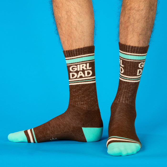 Girl Dad Gym Crew Socks