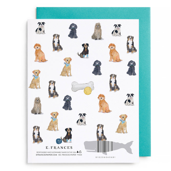 Doggy Thank You Greeting Card