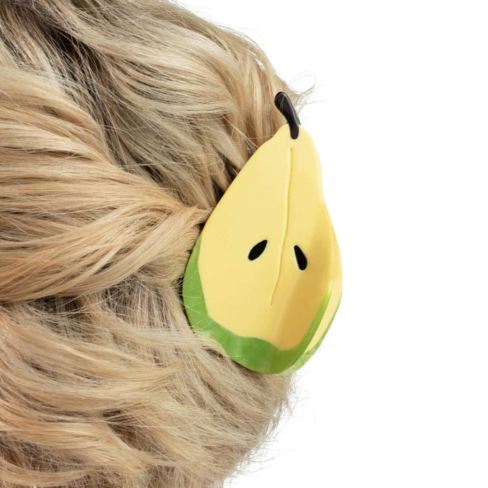 Large Pear Hair Claw Clip