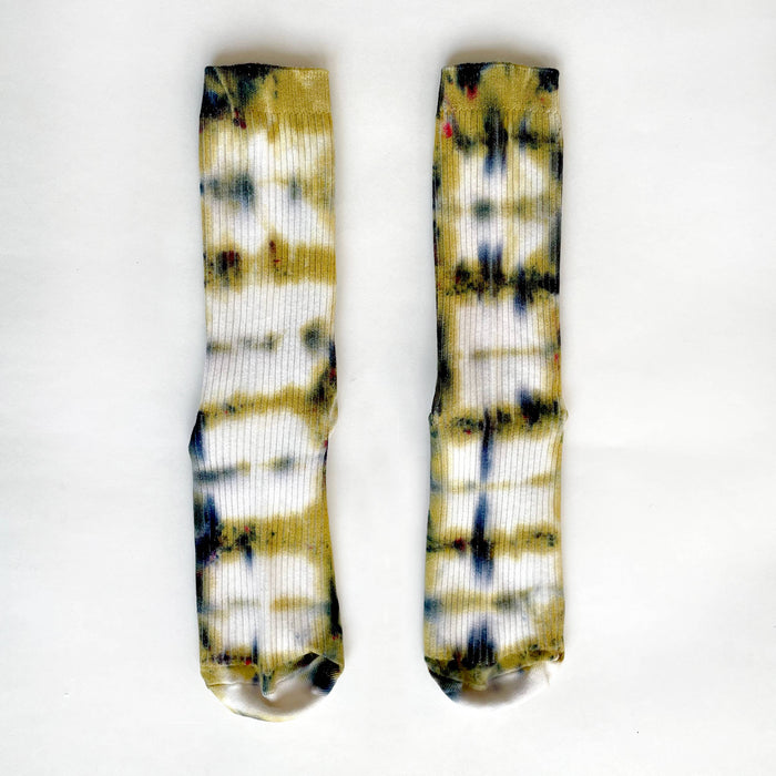 Harvest Tie-dyed Dressy Socks: Medium (W 6-10 / M 6-8)
