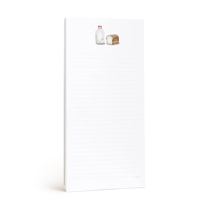 Milk And Bread Lined Notepad