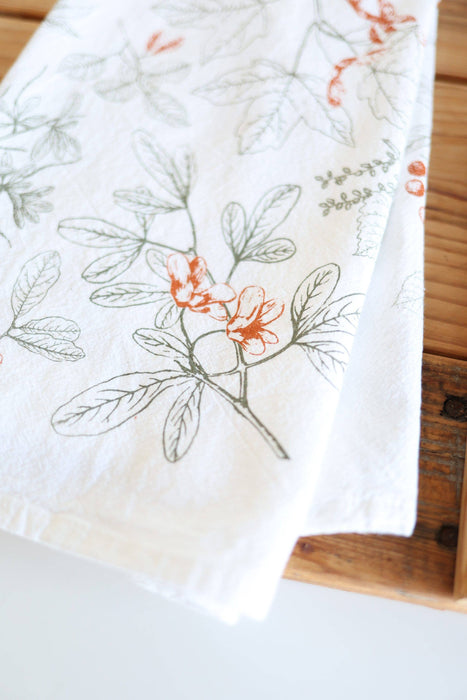 Tree Treasures Tea Towel
