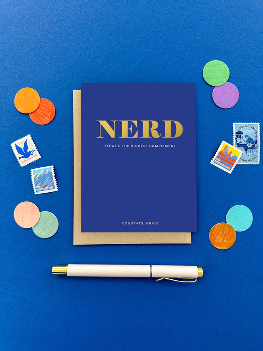 Nerd Graduation Card