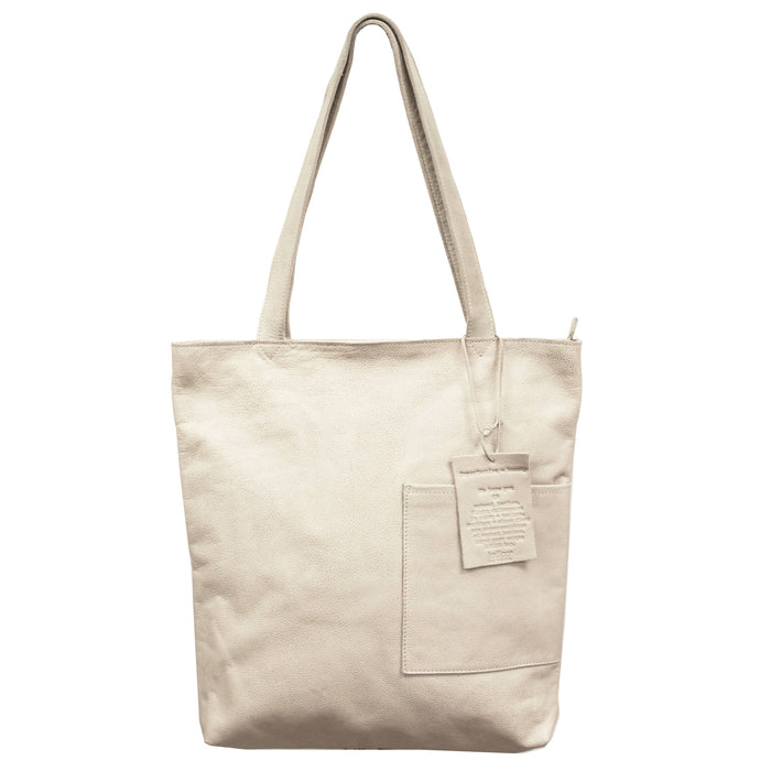 Leon Handcrafted Leather Tote Bags: Oxblood