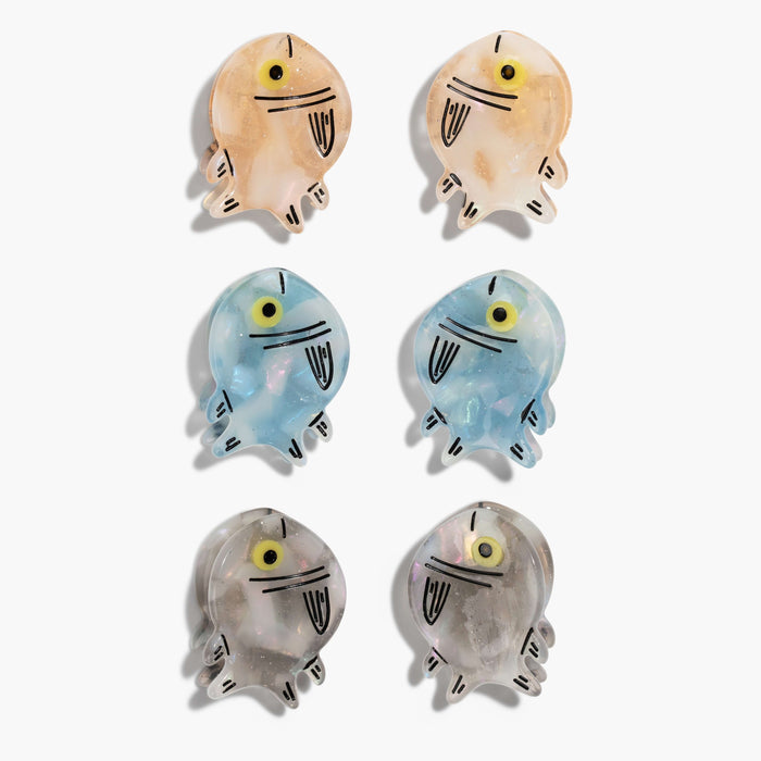 PREORDER: Micro Fish Hair Claw Clip Set