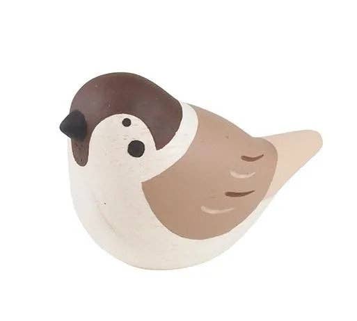 Wee Wooden Sparrow
