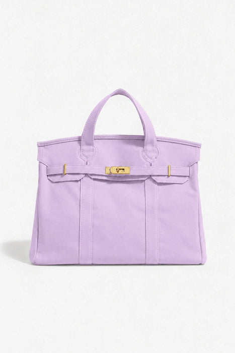 NEW! Premium Pastel Solid Colors Boatkin Boat Canvas Bag: Orange