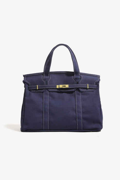 NEW! Premium Pastel Solid Colors Boatkin Boat Canvas Bag: Orange