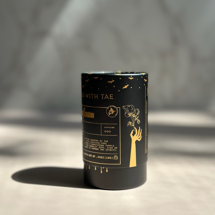 Ghoulflower Halloween Mini Tea Tube Gift (5 Tea Bags)