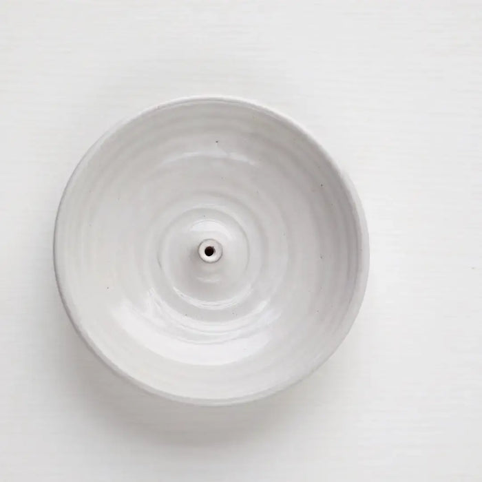 Incense Burner in 4 colors | Modern Handmade Pottery: Black
