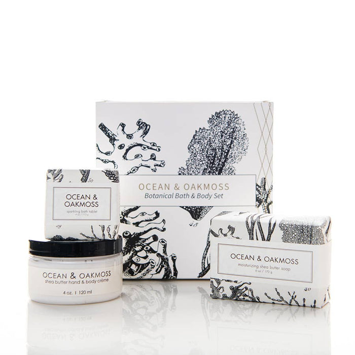 Ocean & Oakmoss Botanical Gift Set