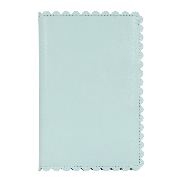 Lyla Handcrafted Leather Passport Case: Lavender