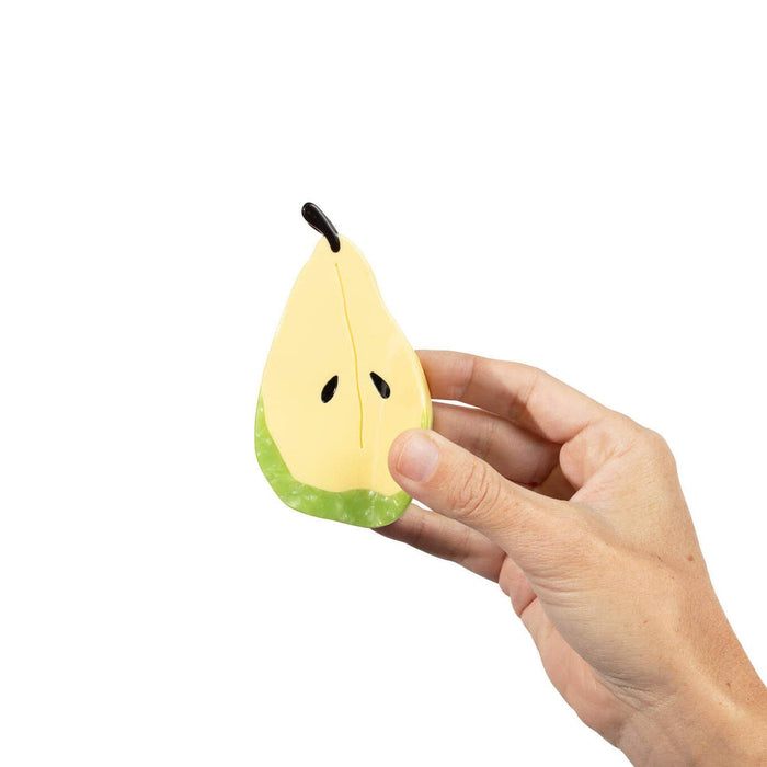Large Pear Hair Claw Clip
