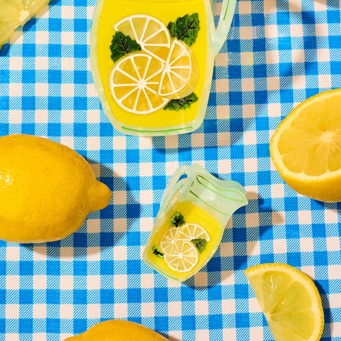 Mini Lemonade Pitcher Hair Claw Clip
