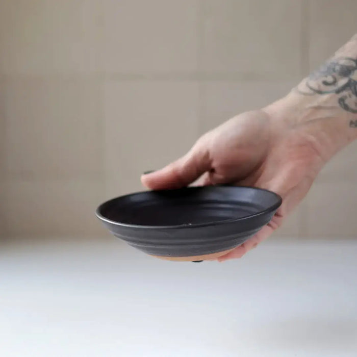 Incense Burner in 4 colors | Modern Handmade Pottery: Black