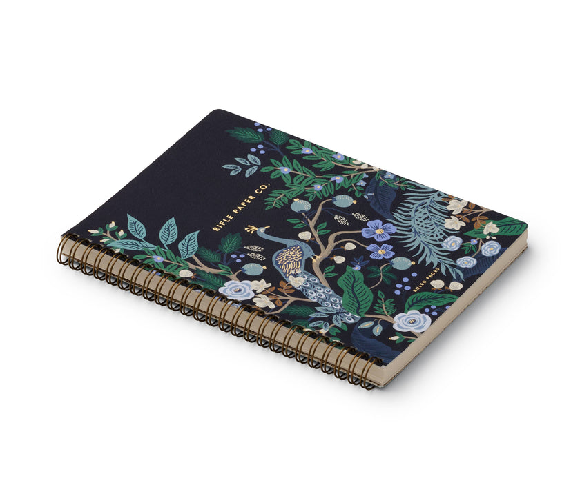 Peacock Spiral Notebook