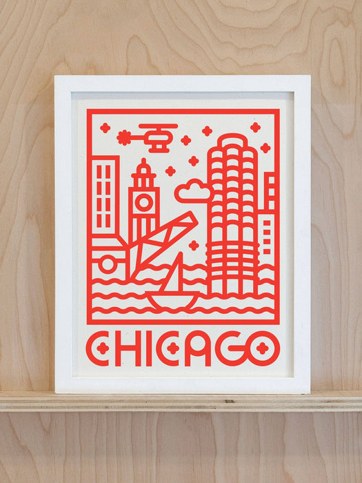 Chicago • River Walk • 11x14 Print