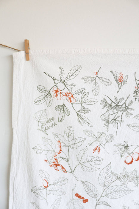 Tree Treasures Tea Towel
