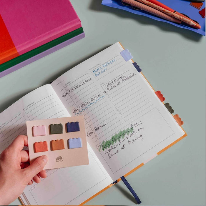 Sticky Index Tabs, Paper - Cloud