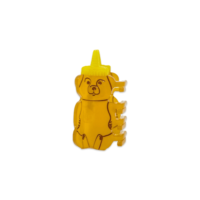 Mini Honey Bear Hair Claw Clip