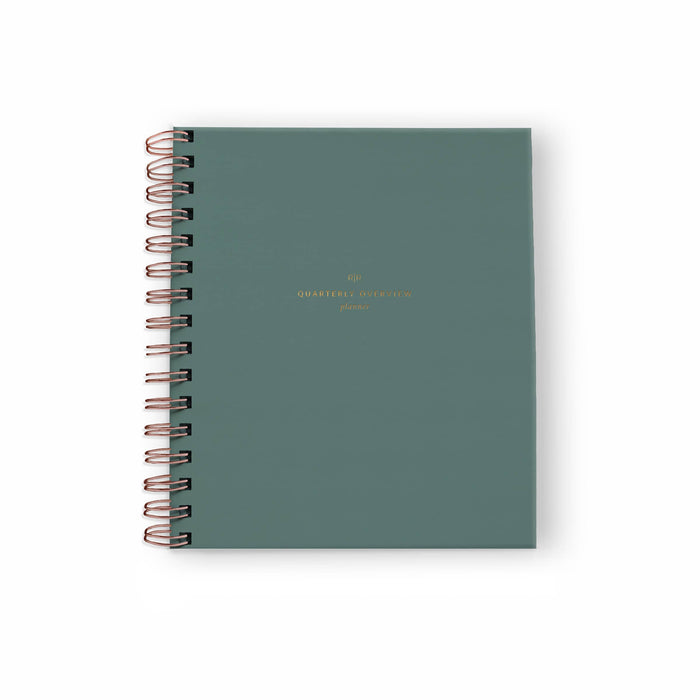 Quarterly Overview Planner | LTD Edition Colors // Undated: Clay
