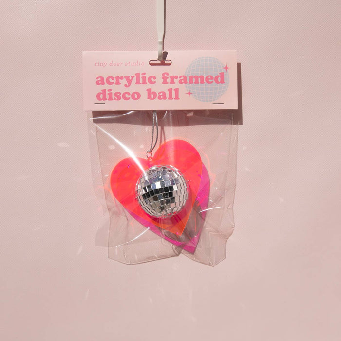 MINI Disco Heart - RED