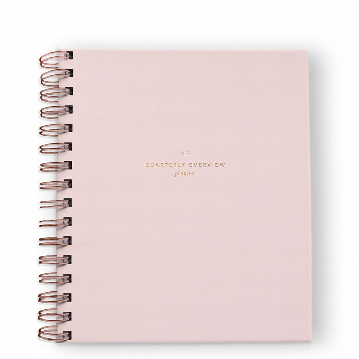 Quarterly Overview Planner | LTD Edition Colors // Undated: Clay