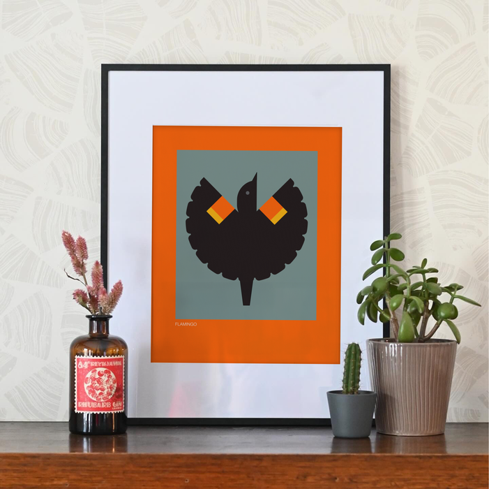 Red-Winged Blackbird | 8x10 Art Print