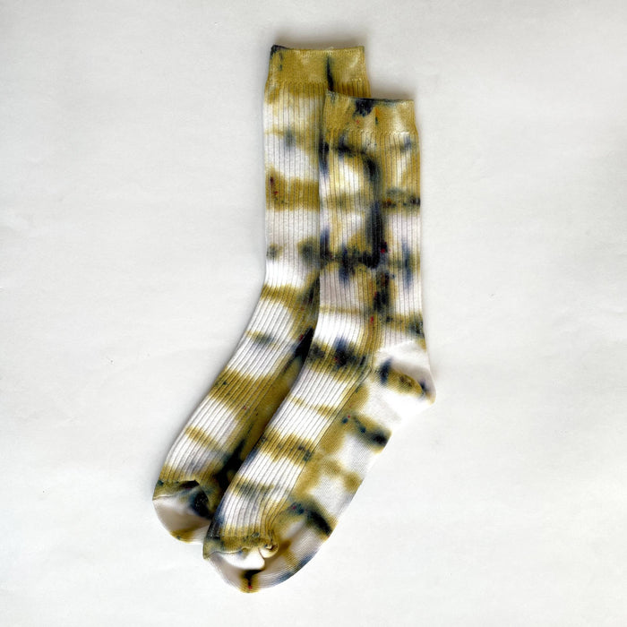 Harvest Tie-dyed Dressy Socks: Medium (W 6-10 / M 6-8)
