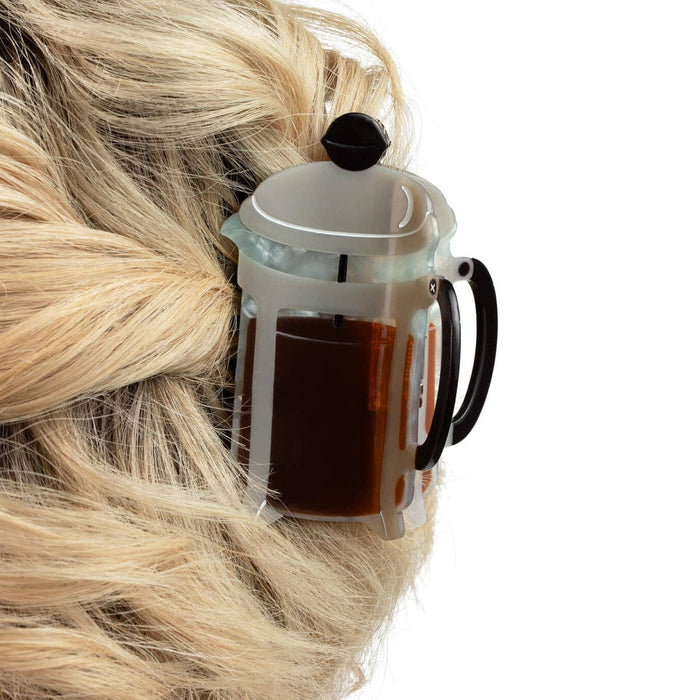 Large French Press Hair Claw Clip