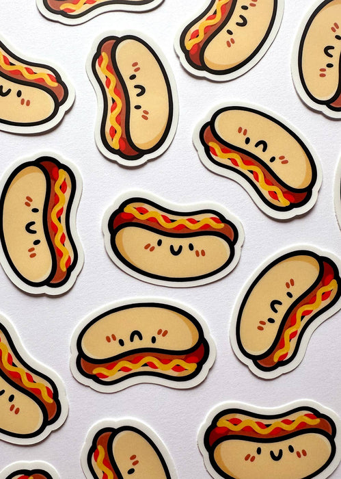 Hotdog Mini Sticker