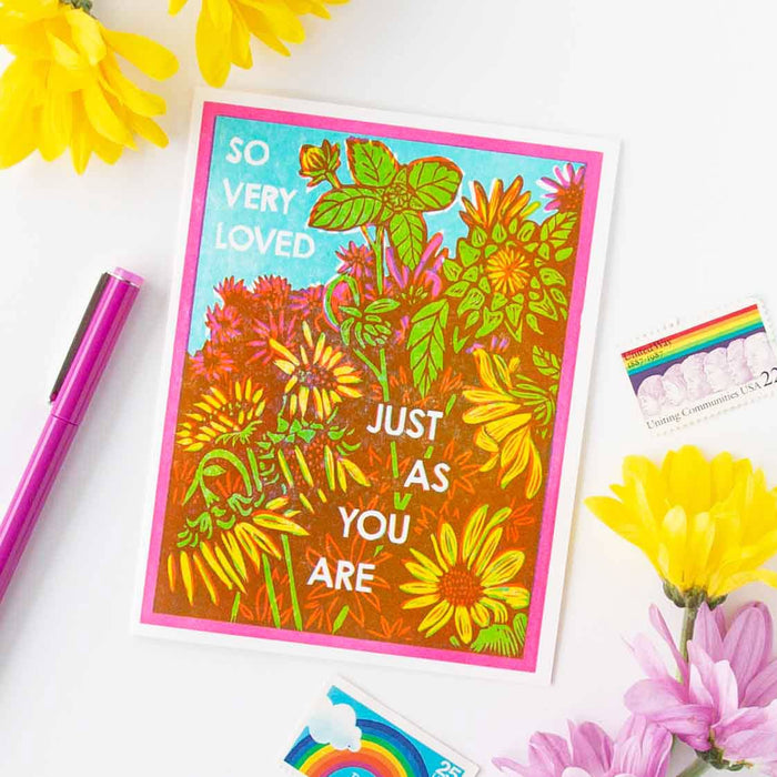 So Very Loved (Just As You Are) Encouragement Card