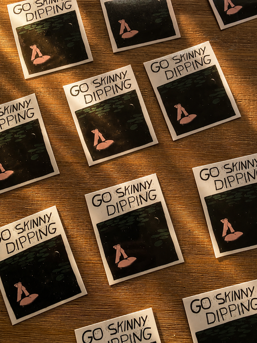 Sticker- Go Skinny Dipping