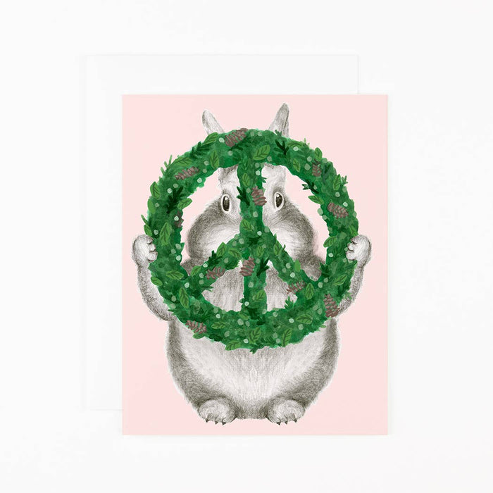 6 Pack Peace on Earth Bunny