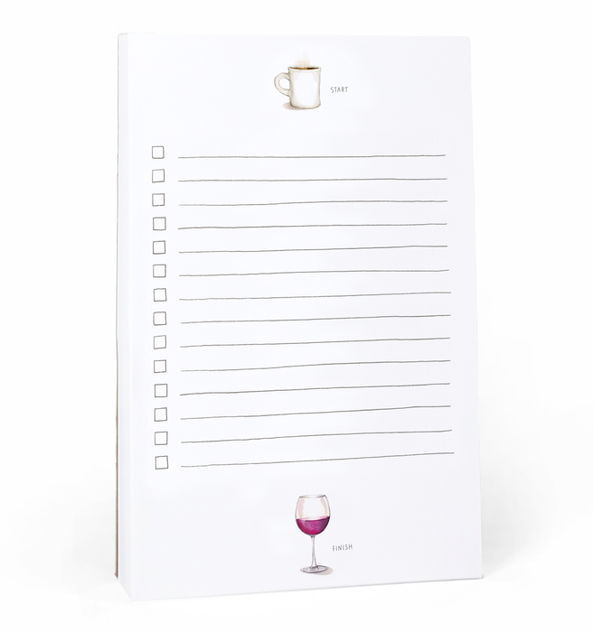 Start & Finish Notepad