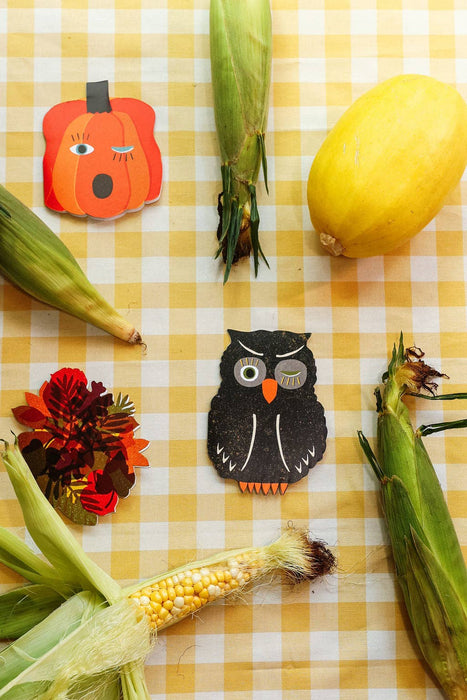 Autumn Leaves Die Cut Card - Spooky Season Collection