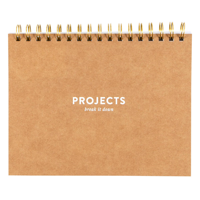 Undated Spiral Project Planner