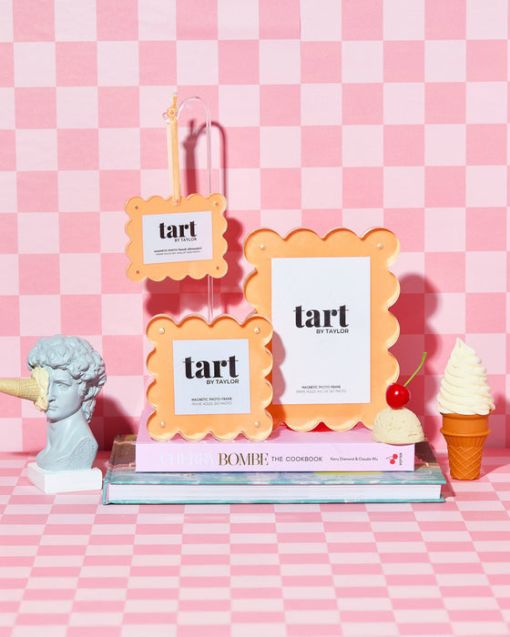 Orange Sherbet Mini Acrylic Picture Frame