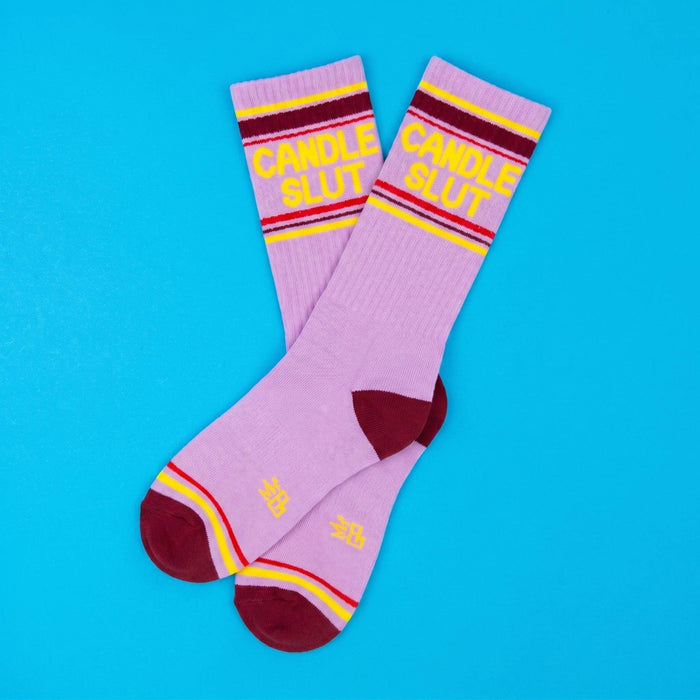 Candle Slut Gym Crew Socks